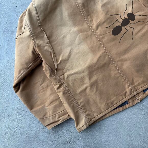 Vintage Y2K Carhartt brown chore work wear jacket - Picture 7 of 8